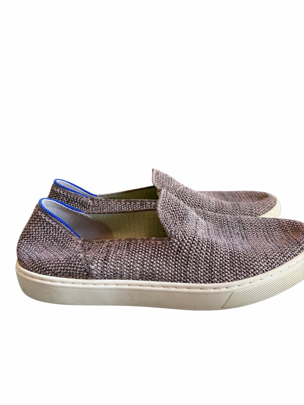 Rothys The Original Slip On Sneakers in Stardust Metallic size 8.5 - Picture 3 of 9